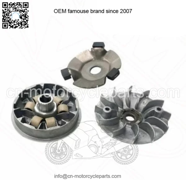 Drive Belt Variator Pulley Roller Set For Lexmoto Diablo 125 Euro 5 LJ125T-9M-E5 - Image 2