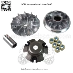 New Drive Belt Variator Pulley Roller Set for  Baotian Glow 125 BT125T-2