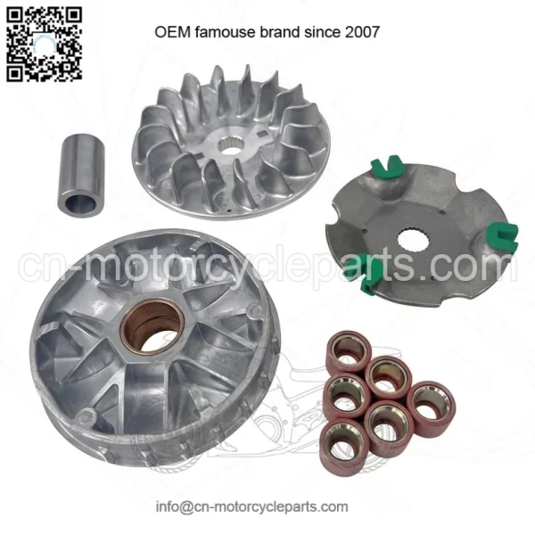 New Drive Belt Variator Pulley Roller Set for Aprilia Atlantic 250 4t