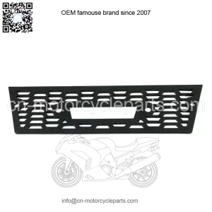 Polaris Ranger Bumper Screen, Upper, Gloss Black,  OEM Part 5439231-070, Qty 1