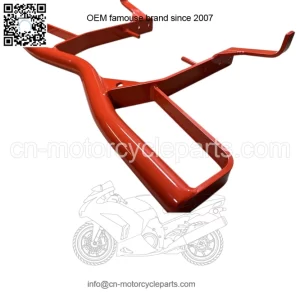Yamaha Raptor 700r Grab Bar Bumper Rack 06-25 Yamaha Orange.