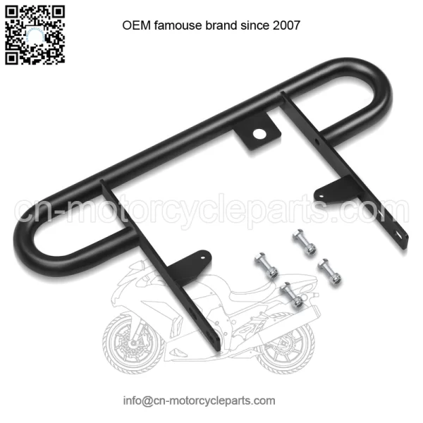 Rear Back Wide Grab Bar Bumper Black Carrier For 2004-Up Yamaha YFZ450 ATV - Image 3