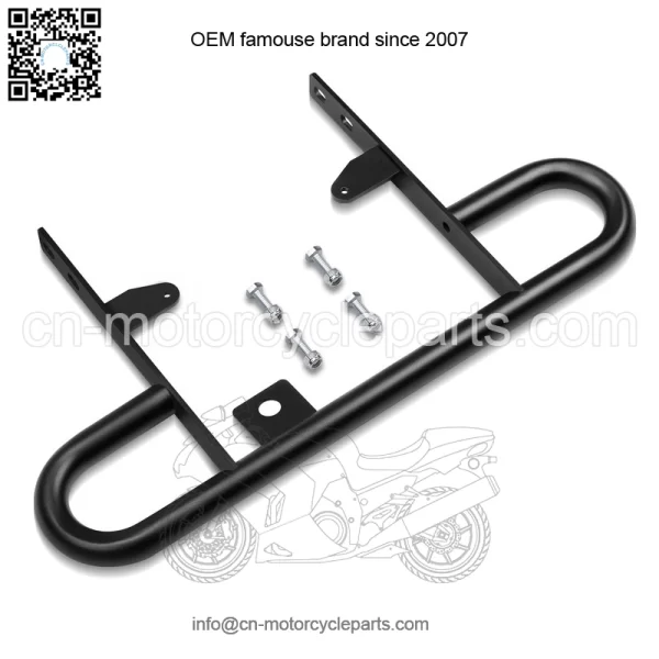 Rear Back Wide Grab Bar Bumper Black Carrier For 2004-Up Yamaha YFZ450 ATV - Image 4