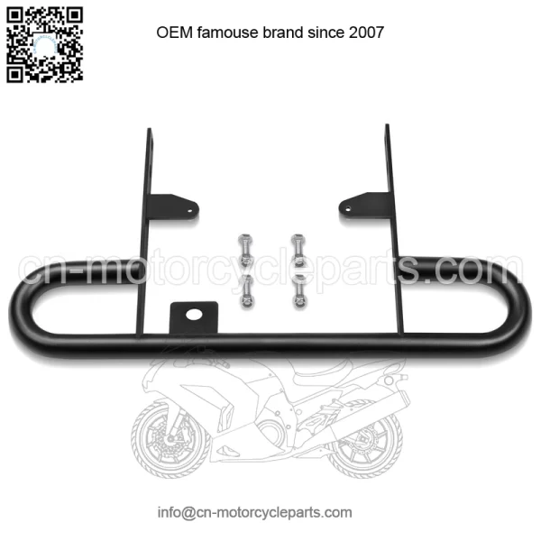 Rear Back Wide Grab Bar Bumper Black Carrier For 2004-Up Yamaha YFZ450 ATV - Image 5