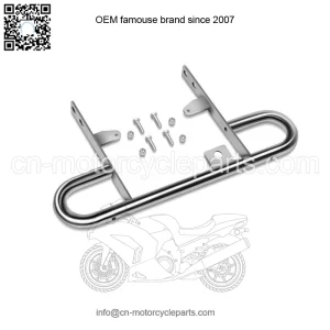 For 2004-2013 Yamaha YFZ450 ATV Rear Wide Grab Bar Bumper Chrome Carrier