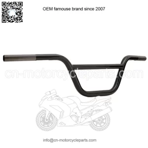 Handlebars - Low Black 1.00" Dia. (slotted B12-6020B