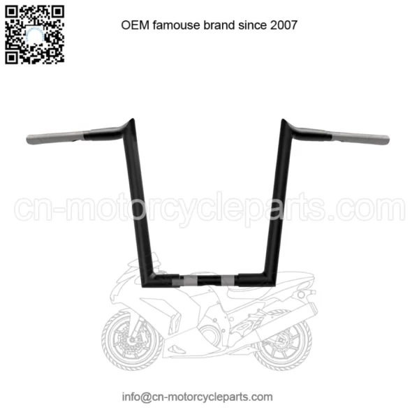 16" Satin Black Handlebar WILD 1 WO586B