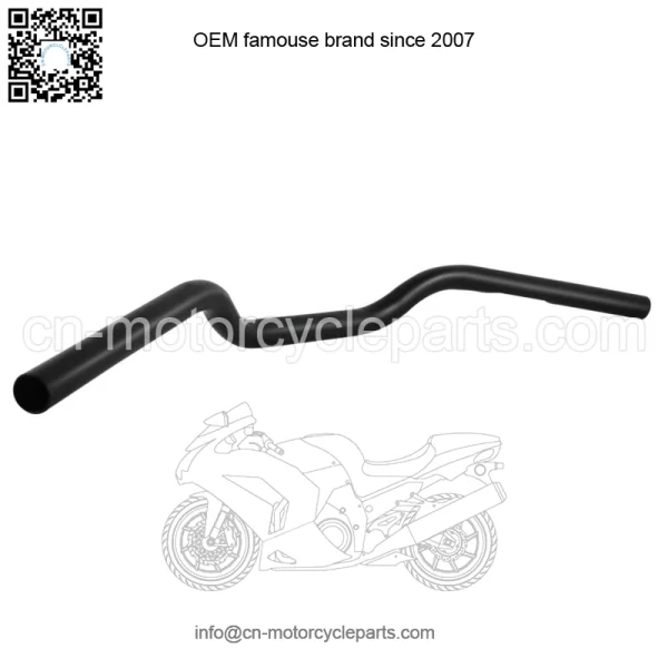 1" 25mm Motorcycle Drag Handlebar Black For Harley Sportster 883 1200 XL Iron