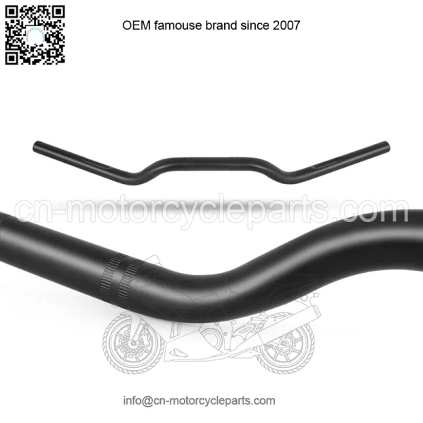 7/8" 22mm Rise Drag Handlebar Tracker Black For Yamaha FZ-07 FZ-09 FZ1 FZ8 FZ6R - Image 4