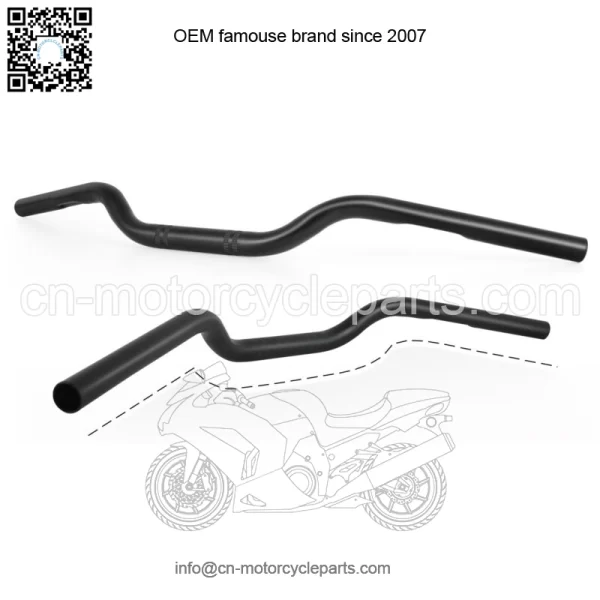 7/8" Handle Bar Tracker Drag Handlebar Chrome For KAWASAKI VULCAN S 650 Custom - Image 4