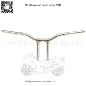Welded Straight-Riser Handlebar 10" LA-7337-10SS