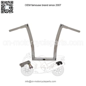 1-1/2" Touring Strip Handlebar 17" Rise Chrome 0601-5203