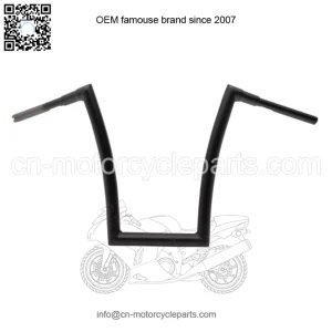 1 1/2" Strip Handlebars 17" Rise Black Flat 0601-4891