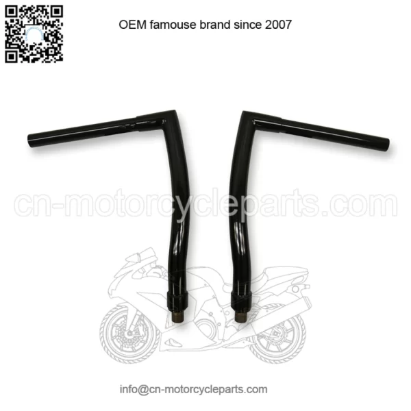 1.25" Strip Handlebars Black 0601-2554