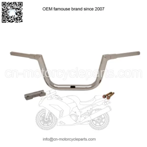1 1/2" Grande Twin Peaks Handlebars Chrome 10" End rise LA-7313-61