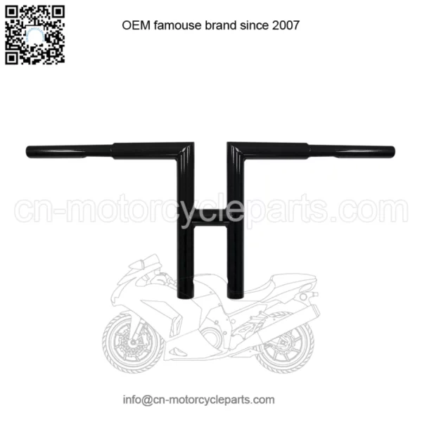 1 1/4in. Miter-T Handlebar Black LA-7386-12B