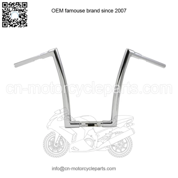 1-1/2" Strip Handlebar 17" Chrome 0601-5734