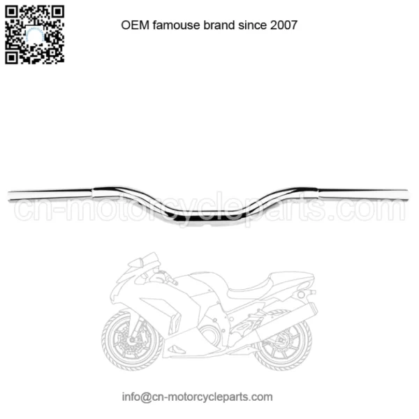 1 1/4"  Handlebars Chrome LA-7335-XXT