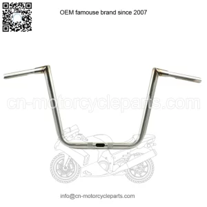 1-1/4" Twin Peaks Handlebar 13" Stainless LA-7312-63SS