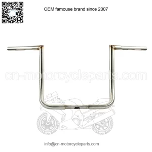 1-1/4" Twin Peaks Touring Handlebar 14" Stainless LA-7361-14SS