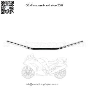1in. Handlebar Drag Bar - Narrow Center 18 Degree - Chrome 650-08441