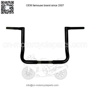1 1/4in. Twin Peaks Touring Handlebar Black Powdercoat LA-7361-12B