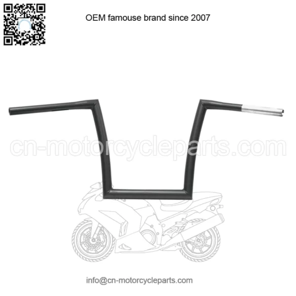 1 1/4" Strip Handlebars 14" Flat Black 0601-3134