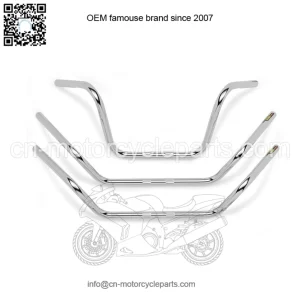 1in. Handlebar Low-Rise Drag Bar (Dimpled) - Chrome 300915