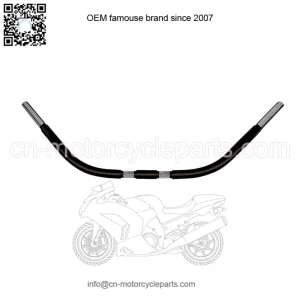 Wild 1 1 1/4in. Chubby Handlebar Springer Beach Bar - Black WO551B