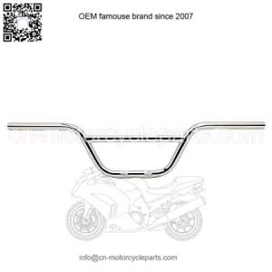 1in. Clubman Handlebars 6in. Rise B12-6020C