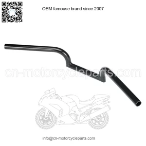 1" Handlebars slotted Black 6013-2016