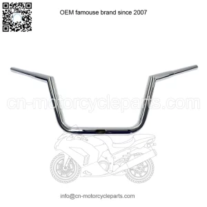 1 1/4" Twin Peaks Handlebars Chrome LA-7312-60