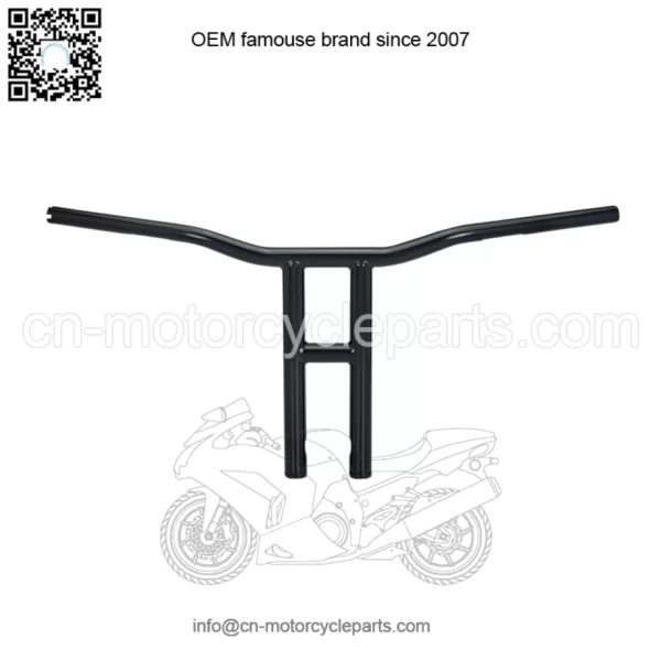 1" Throttle-By-Wire Handlebars Black 6244-2015