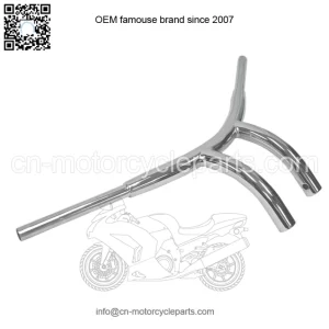 1 1/2in. T-Bar Handlebar Chrome Super Radius Bend