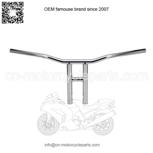 1" Tyson Handlebars Chrome 6242-1053