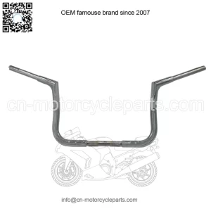 Inc. 1-1/4" Flat Top Handlebar Chrome 705010