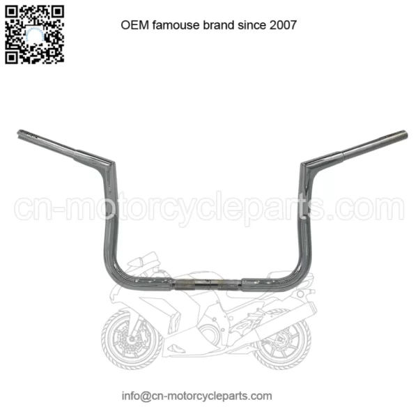 Inc. 1-1/4" Flat Top Handlebar Chrome 705010