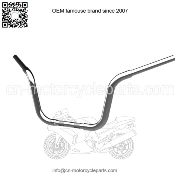 1 1/4in. Heritage Handlebar Chrome 300330