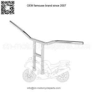 1" Handlebars Slotted Chrome 6224-1056