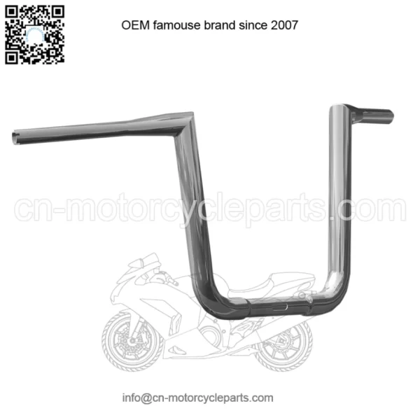 Buck-50 Handlebar 12" Chrome 300622