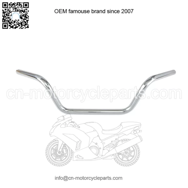 1in. Handlebar Chrome Buckhorn Low Bend