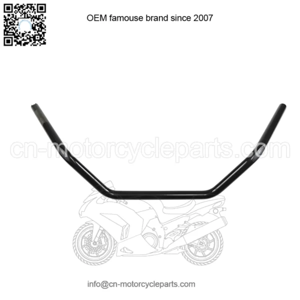 1in. Handlebar Flat Black Bagger Bend
