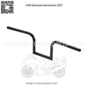 1" Handlebars slotted Black 6003-2016