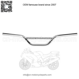 1in. Moto Handlebars HB-MBN-01-CP