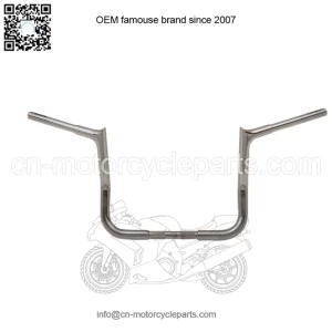 Inc. 1 1/4" EZ Install Pointed Top Handlebar Kits 10" Chrome 909110