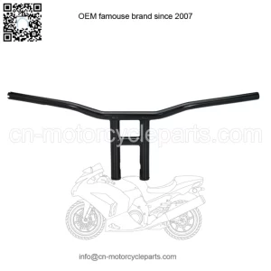 1" Throttle-By-Wire Handlebars Black 6240-2015