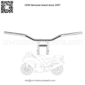 1" Handlebars Slotted Chrome 6218-1056