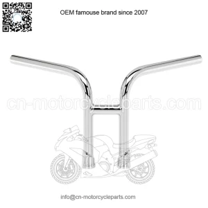 1" Handlebars Slotted Chrome 6201-1056
