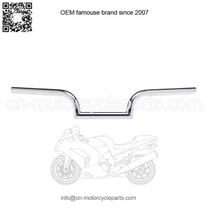 1" Handlebars Slotted Chrome 6013-1056