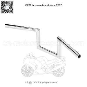 1" Handlebars Slotted Chrome 6010-1056